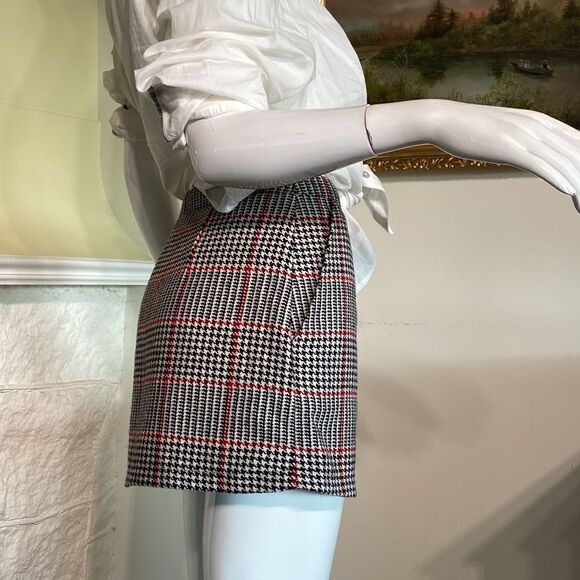 Forever 21 Skort Houndstooth Wool Blend - Picture 4 of 16